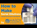 How to perform serial dilutions and make microbial suspensions using mcfarland standards