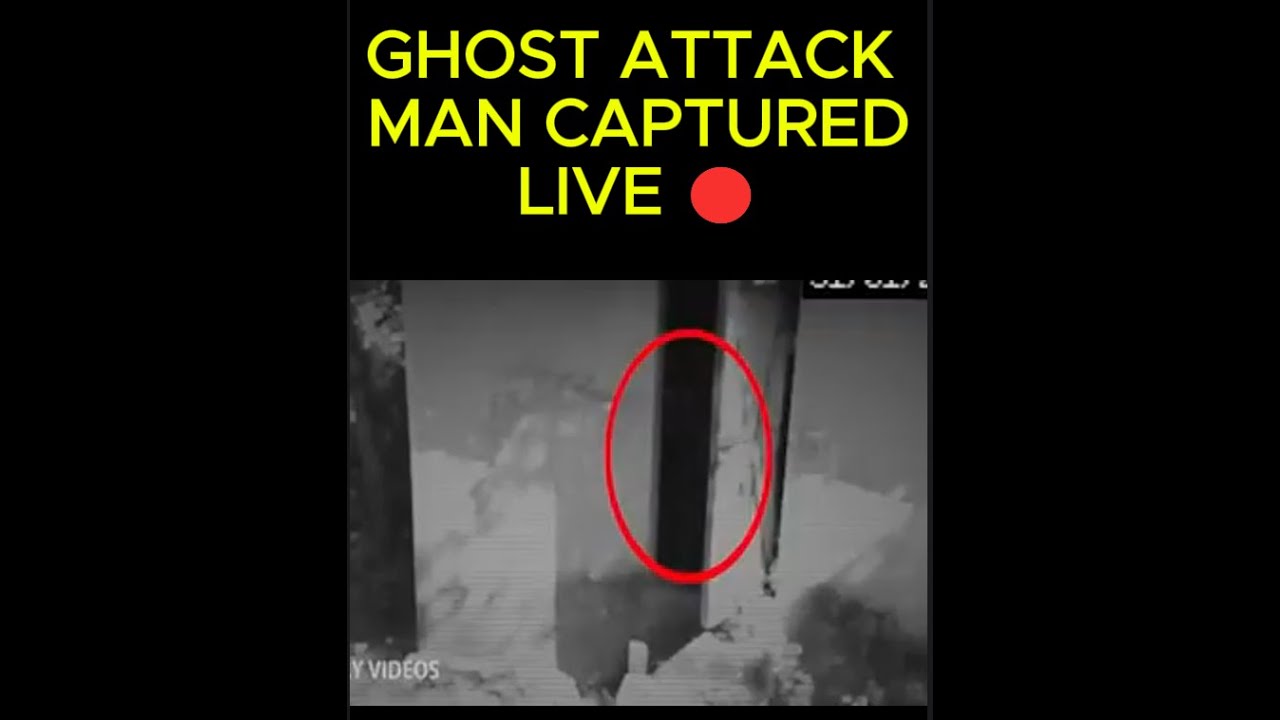 Ghost Attacks On Man Live CCTV #cctv #ghostlive #ghost #ghostonroad # ...