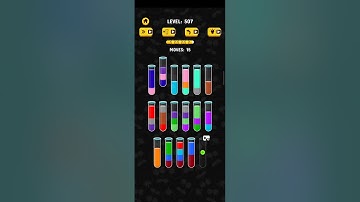 Colour Water Sort 3D level 507