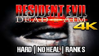 Resident Evil: Dead Aim【4K】Hard Mode - Rank S - No Heal