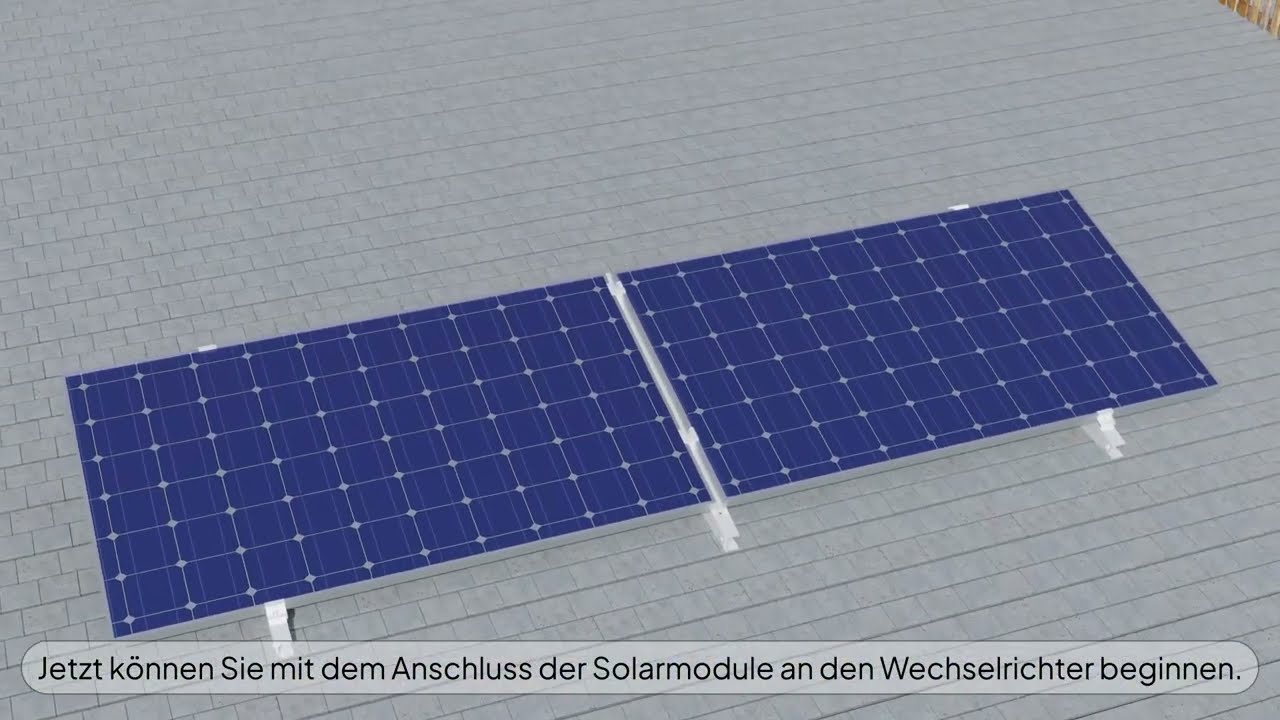 2×400W Balkonkraftwerk Set + 800W Deye Wechselrichter- EPP Solar