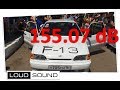 Loud Sound F-13 замер звукового давления - 155.07dB - официальный результат