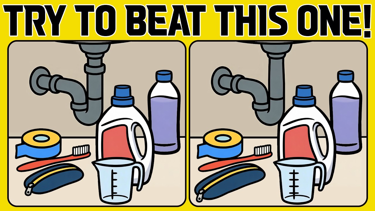 Only Sharp Eyes Can Spot Them All! Daily Eye Test (A Bit Tricky)