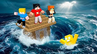 Tsunami vai DESTRUIR o MUNDO do Minecraft!