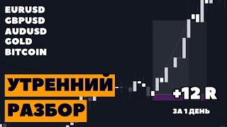 Утренний разбор BITCOIN, EURUSD, GBPUSD, GOLD 05.04