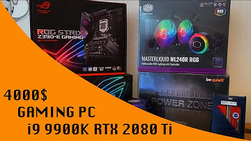 $4000 Gaming PC Build - i9 9900K RTX 2080 Ti (TimeLapse)