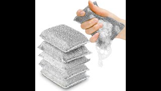 Spongenator Kitchen Scrubbing Sponges- Heavy Duty Scrubbing Cleaner Multi-Surface For Fast Cleaning