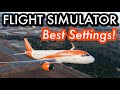 FS2020: The BEST Settings For AWESOME Flight Sim Graphics  + More FPS! (Mid-Range PC)