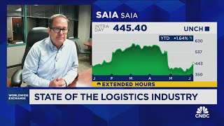 Saia Ceo On Freight Demand The Global Supply Chain And Expansion Plans