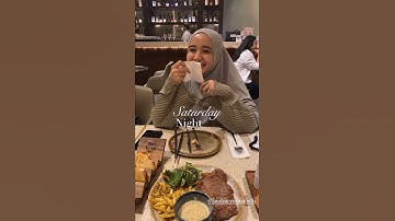 sweetnya dinner teh bella #laudyacynthiabella #bellaers #lbylcb #berbagiceritawithlcb #saturdaynight