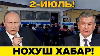 2-ИЮЛЬ НОХУШ ХАБАР РОССИЯ МИГРАНТЛАР ТАРКАТИНГ