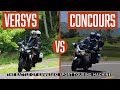 Concours vs. Versys 1000 - Battle of two great machines!