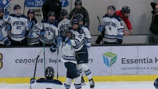 Spartans boys hockey wins Division One Regional Finals 5-2 over Eau Claire Memorial