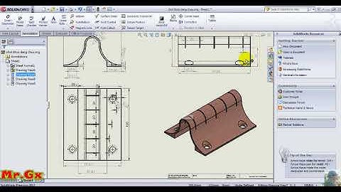 Phần 6-4 Thiết lập kích thước tự động với Smart Dimension