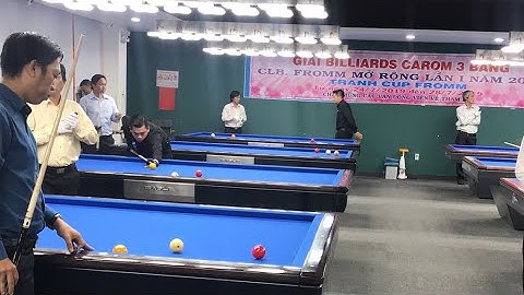 Dương Anh Vũ - Nguyễn Bắc. Billiards Fromm.