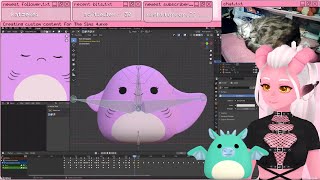 Twitch Stream Replay 29/08/2022 - I'm Back! | Sims 4 CC | 3D Modelling in Blender