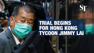 Trial begins for Hong Kong tycoon Jimmy Lai