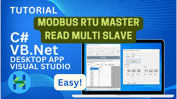 Tutorial: Modbus RTU Master Multi Slave - C# & VB.net