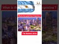 what is the capital city of Argentina? #youtubeshorts #shorts #genralknowledge