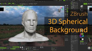 MS3D | Environment | ZBrush | Spherical Background Hack