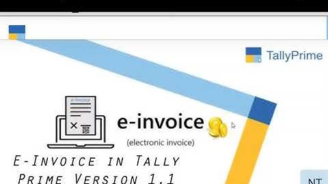 E -Invoice In Tally Prime Release 1.1 - Practical