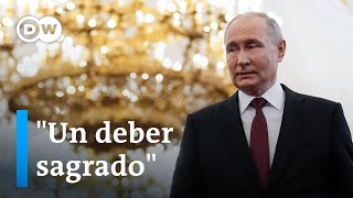 Putin jura su quinto mandato como presidente de Rusia