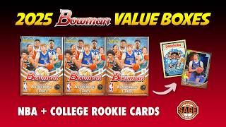 **NEW** 2025-26 Bowman Value Boxes 🔥 First RCs from 2026-27 Class