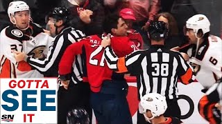GOTTA SEE IT: Garnet Hathaway Spits On Erik Gudbranson During Huge Brawl In Washington Information