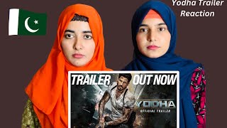 YODHA - OFFICIAL TRAILER Reaction | Sidharth Malhotra | Raashii Khanna | Disha |Pakistani Reaction