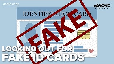 How NC officials are fighting against fake ID cards