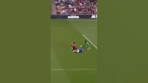 Leny yoro🔥#Brilliant tackle #united vs rangers