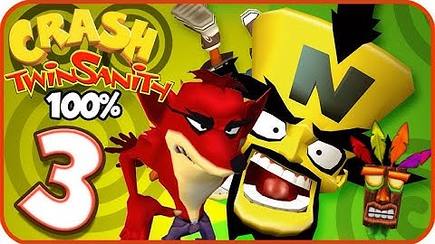 Crash Twinsanity Walkthrough Part 3 ๑ 100% ๑ (PS2, XBOX)