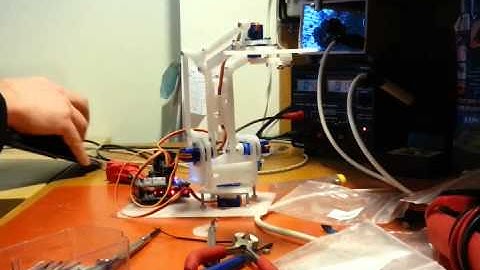 Mearm testing with Uarm shield and mouse software.