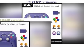 A must-have product! 8BitDo Pro 3 Bluetooth Gamepad Wireless Gaming Controller for Switch 1/2, Win