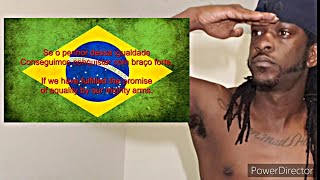 Brazil National Anthem (in English Subtitles) | Reaction