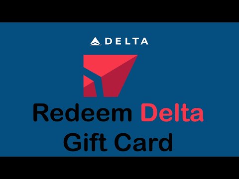 How To Redeem Delta Gift Card Online | Use Delta Gift Card 2022