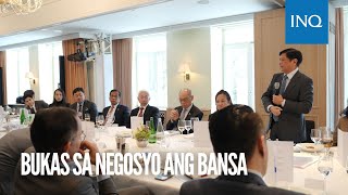 WATCH: Pitong business tycoons, kasama ni Pangulong Marcos sa World Economic Forum sa Switzerland screenshot 4