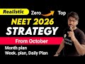 NEET 2026 STRATEGY FROM OCTOBER 📋 | NEET 2026 STRATEGY | NEET 2026 | PRADEEPS BIOLOGY