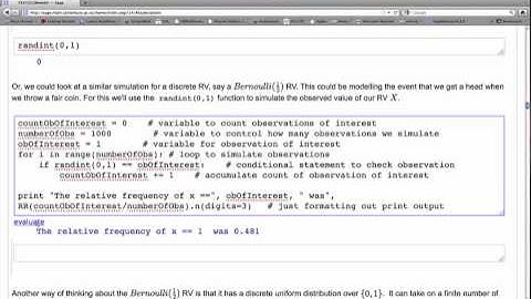 Monte Carlo Methods Sage Lecture 4.3