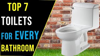 ✅Best Toilets For Every Bathroom in 2022-2023 | Top 7 Best Toilets for Every Bathroom Buying Guide