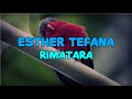Esther tefana  rimatara  lyrics et traduction en franais
