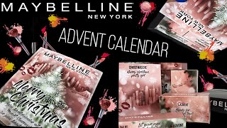 Maybelline advent Calendar || Она была Бьюти-Блогером || Maybelline New York 2021-2022