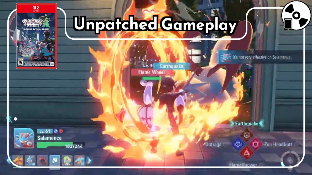 Pokemon Legends: Z-A Switch 2 - Offline Gameplay