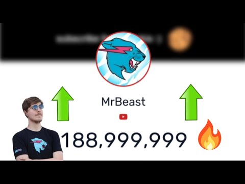 MrBeast chegou a 189 milhões de inscritos! | MrBeast hits 189 million ...