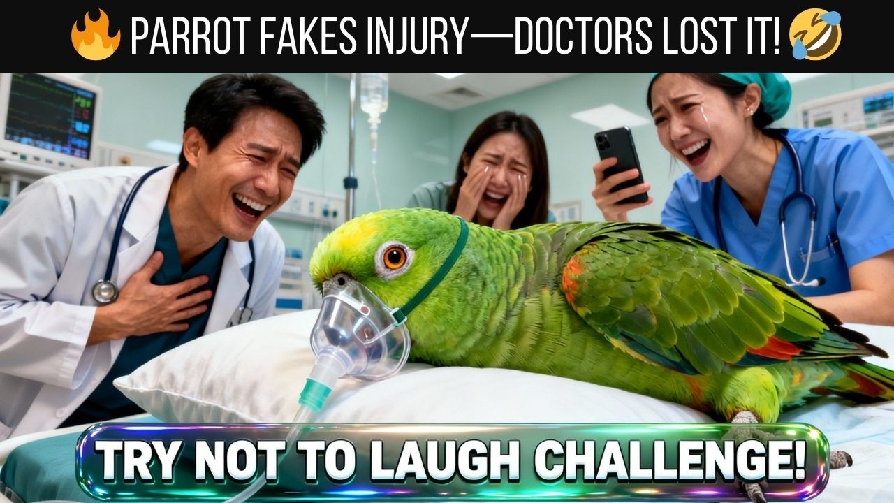 🦜🤣Roco Goes to the Hospital and Chaos Ensues | Parrot Compilation😂🔥