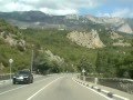 Дорога от Южнобережного шоссе в Алупку