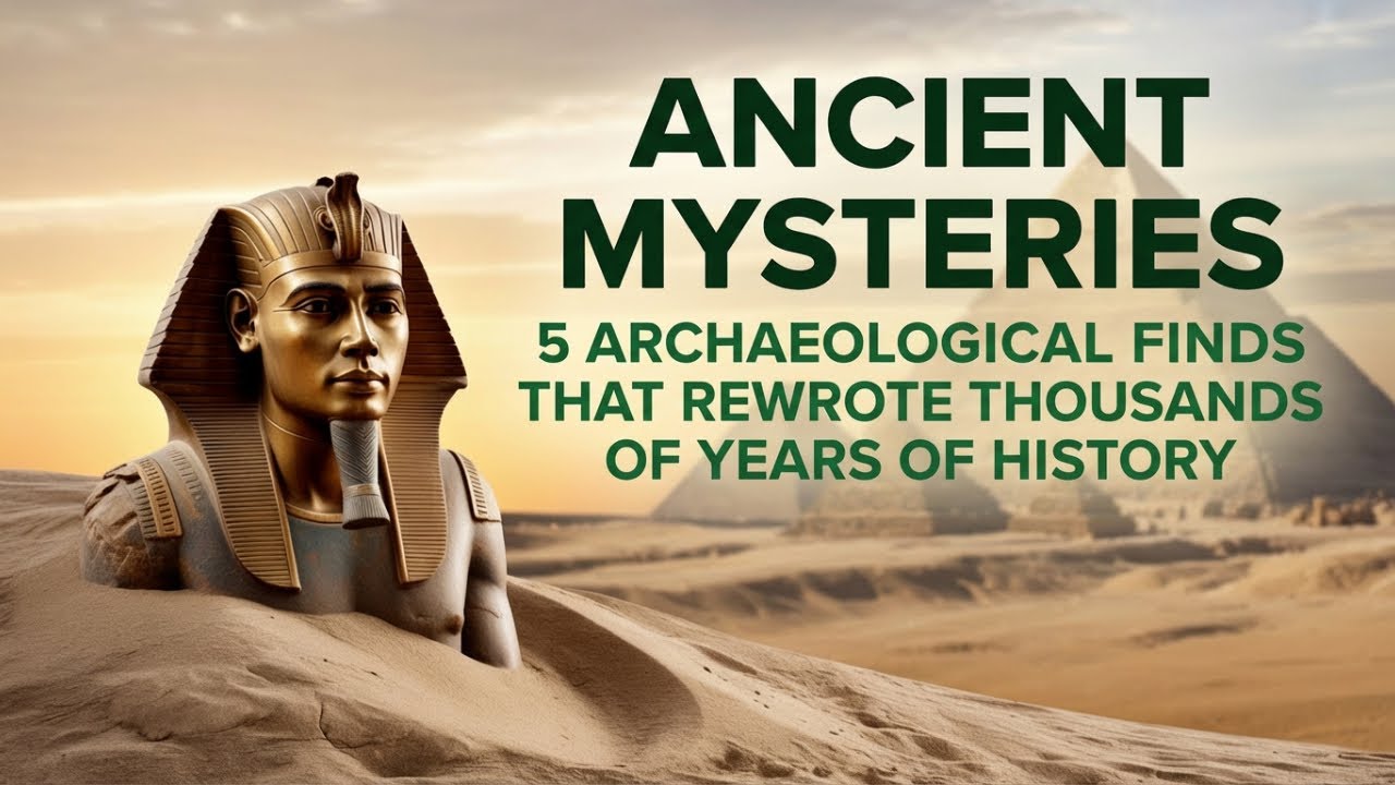 5 Archaeological Discoveries That Rewrite Everything We Thought We Knew ...