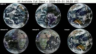 Combined Full Disk Satellite Timelapse (Week of 2026/03/27)