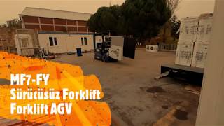 SK Robotik - Sürücüsüz Forklift / Forklift AGV