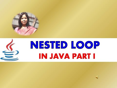 Nested Loop in Java #ShardaKarmakar #Java #OOP